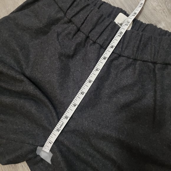 Wilfred Aritzia Turquet Wool Jogger Pants Grey Sz S - Picture 9 of 11